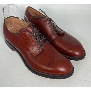 Alden Brown Leather Lace-Up Mens Shoes Sz.7.5 A
